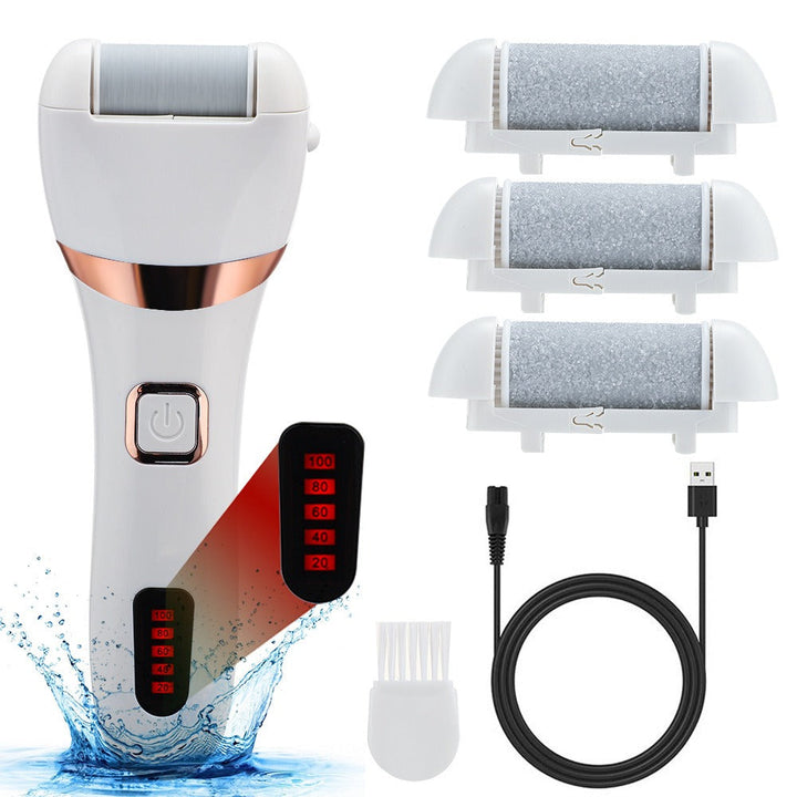 Electric Foot Grinder — Waterproof Callus Remover