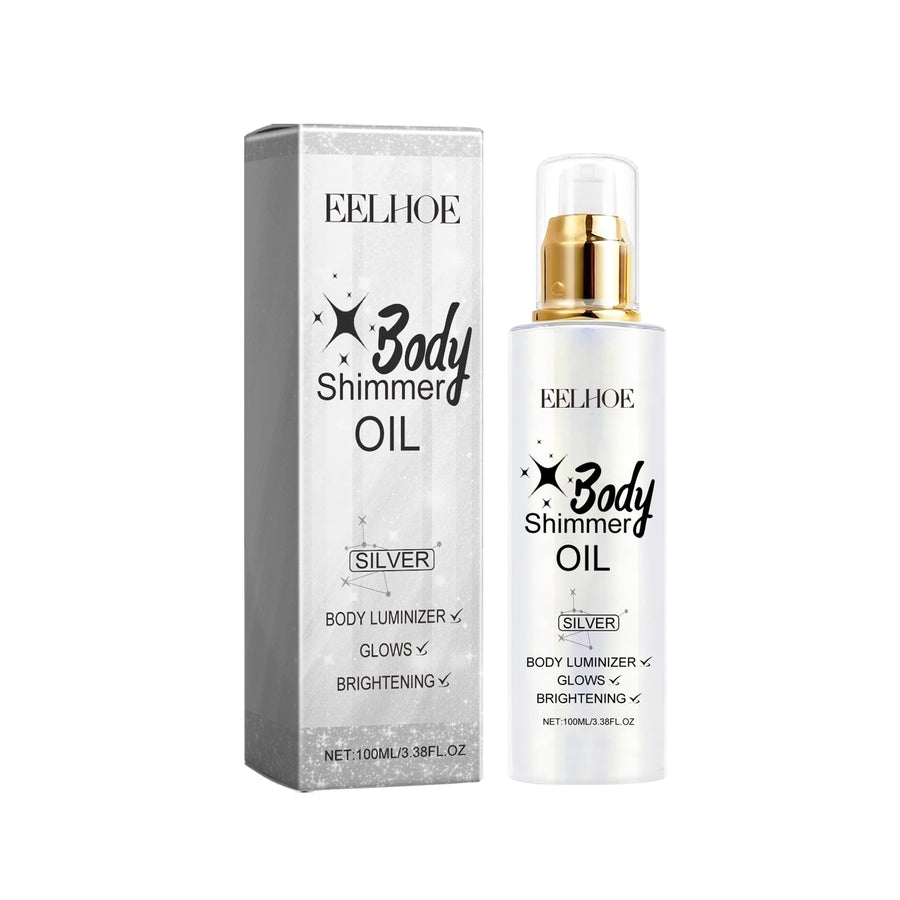 Body Glitter Oil for Instant Radiant Glamour Glow