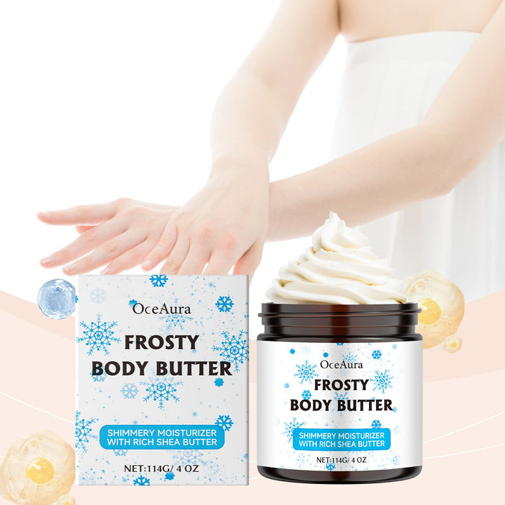 OceAura Shea Butter Body Butter with Shimmer Glow