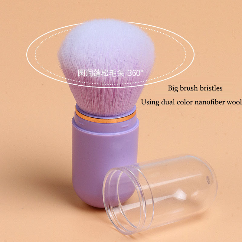 Telescopic Powder Brush for Easy On-the-Go Touch-Ups