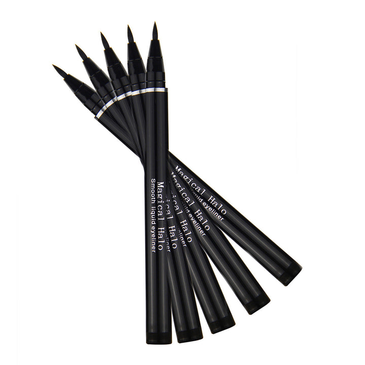 Black Liquid Eyeliner for Precise, Sharp Winged Lines