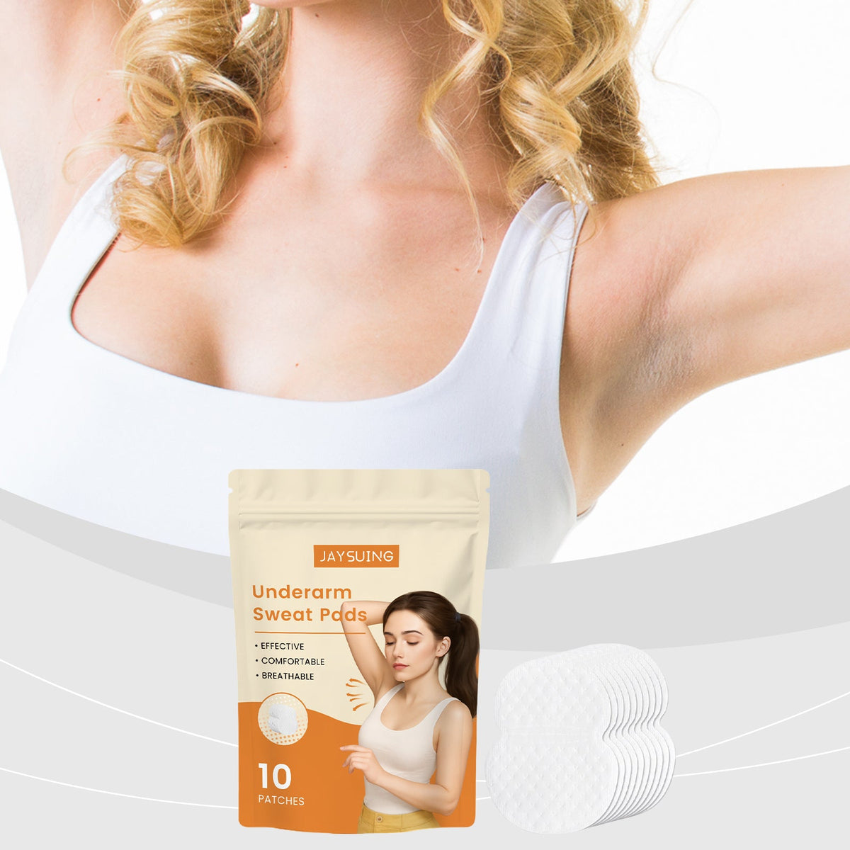 Underarm Sweat Pads for Invisible All-Day Dryness