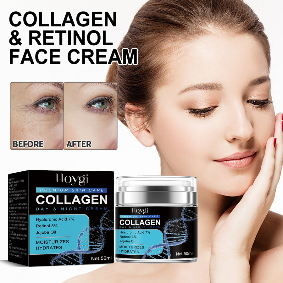 Collagen Day & Night Cream With Retinol & Hyaluronic Acid