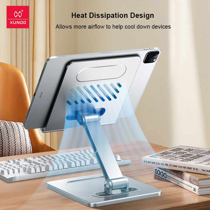 Aluminum Tablet Stand — Heat Dissipation & Anti-Slip