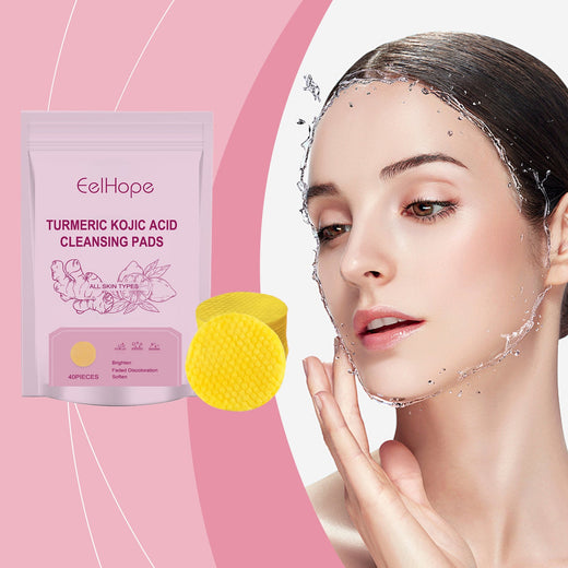 Turmeric Kojic Acid Cleansing Pads for Brighter Skin