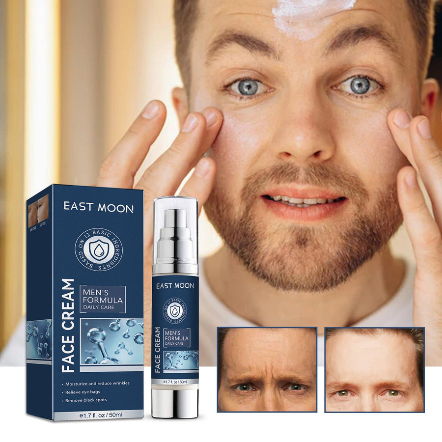 Men's Face Cream for Wrinkles, Dark Circles & Dry Skin
