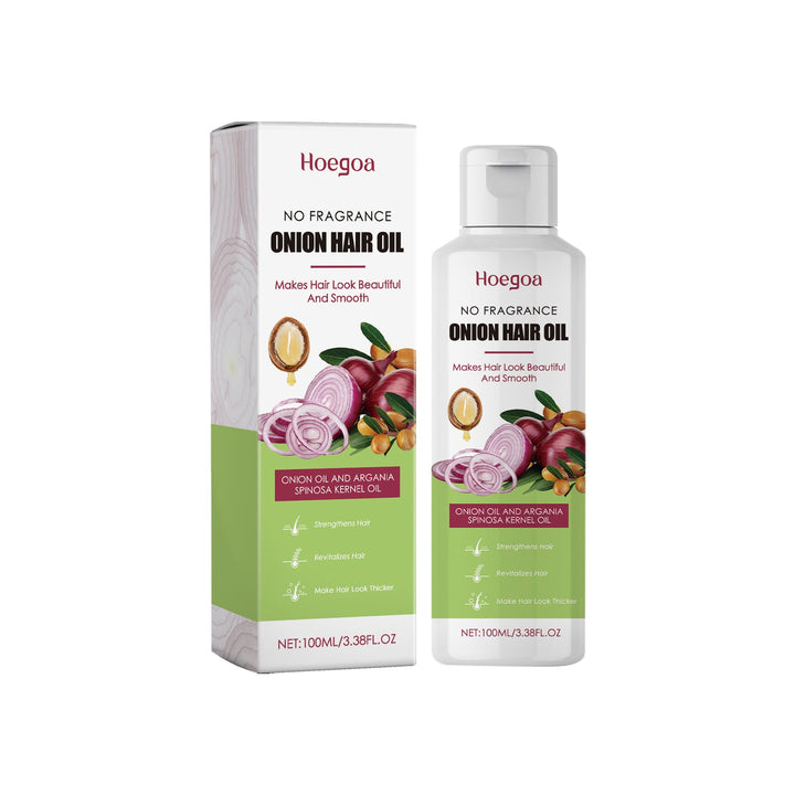 Onion Hair Oil for Nourished, Smoother-Looking Hair