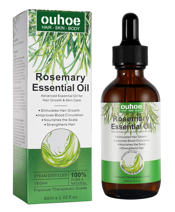 Rosemary Hair Oil for Stronger, Fuller-Looking Hair