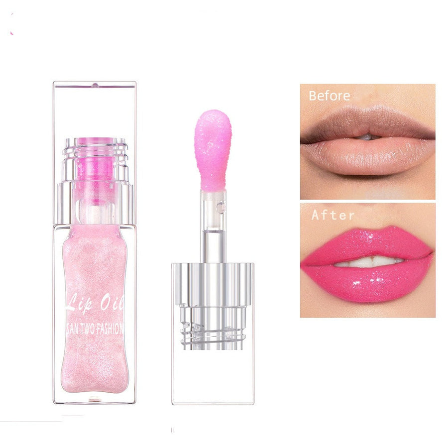 Color Changing Lip Oil Gloss for Instant Rosy Shine