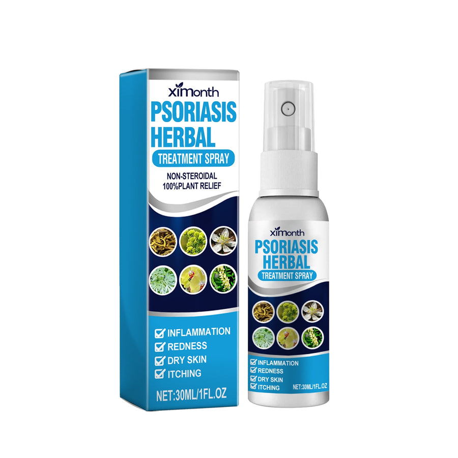 Herbal Psoriasis Spray for Hands & Feet Relief