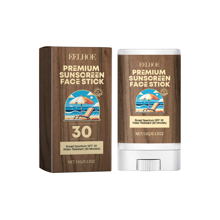 SPF 30 Sunscreen Stick for Face - Sweatproof Sun Stick
