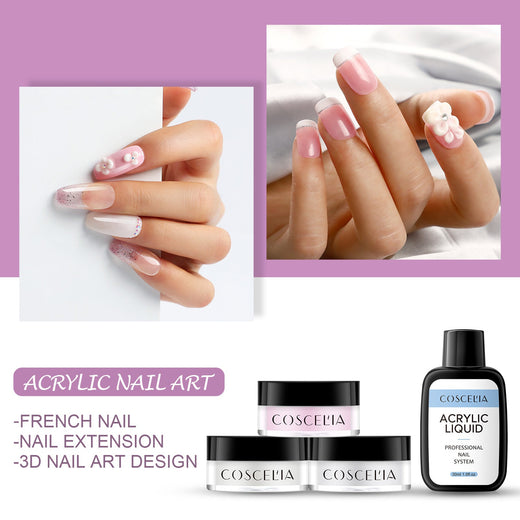 9-Color Acrylic Nail Kit — Salon-Quality Manicures at Home