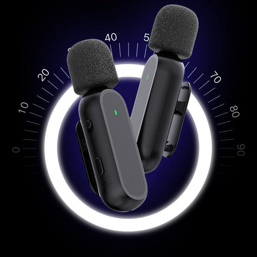 Wireless Lavalier Mic System – Dual Mic for TikTok & Live