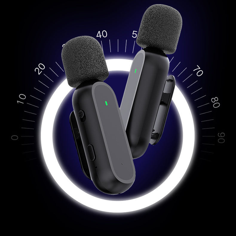 Wireless Lavalier Mic System – Dual Mic for TikTok & Live