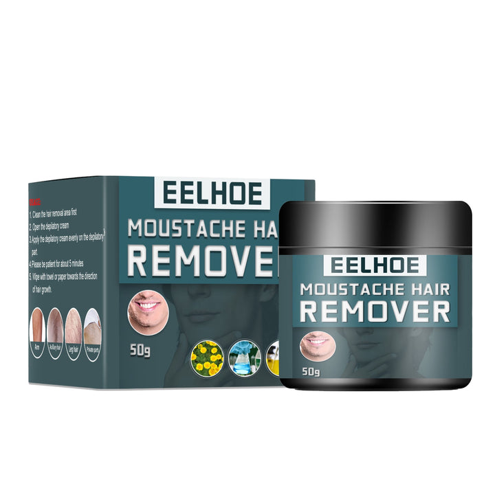 Men's Hair Removal Cream for Face Body No Razor Burn