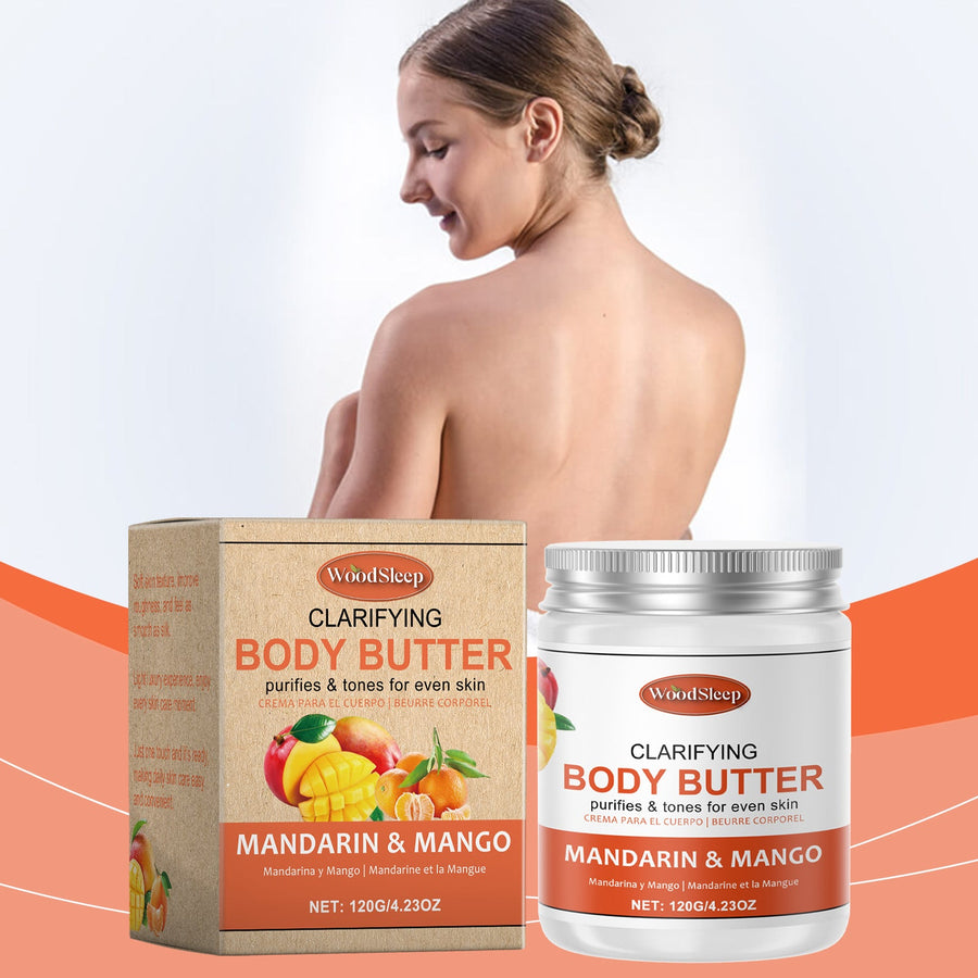 Mango Citrus Body Butter for Soft, Hydrated Skin