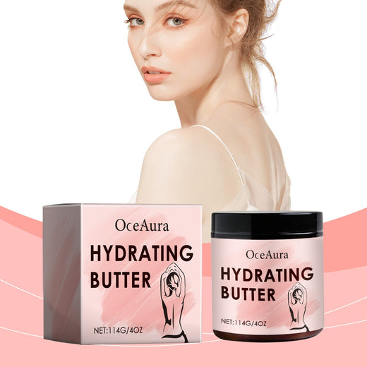 OceAura Hydrating Body Cream for Elasticity & Glow
