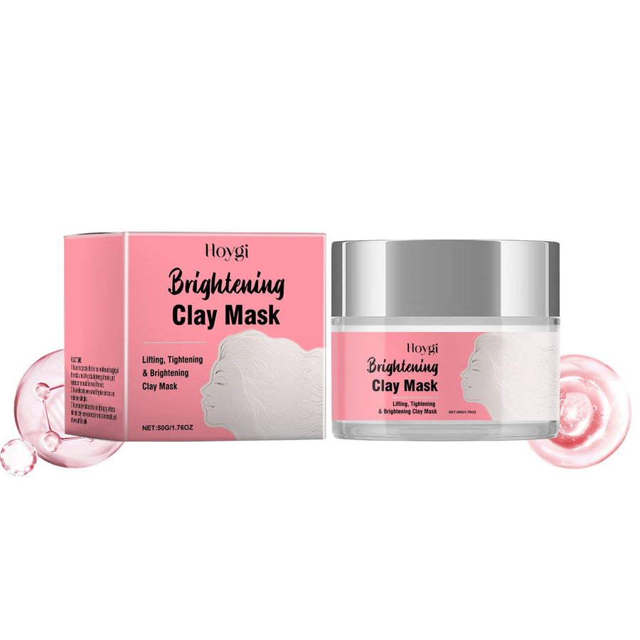 Brightening Clay Mud Mask for Dull, Tired Skin