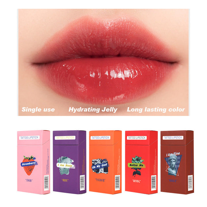 Single-Use Lip Glaze Applicators for Glossy Color