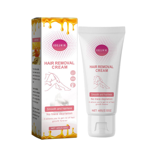Hair Removal Cream for Face, Lip & Body - No Razor Bumps