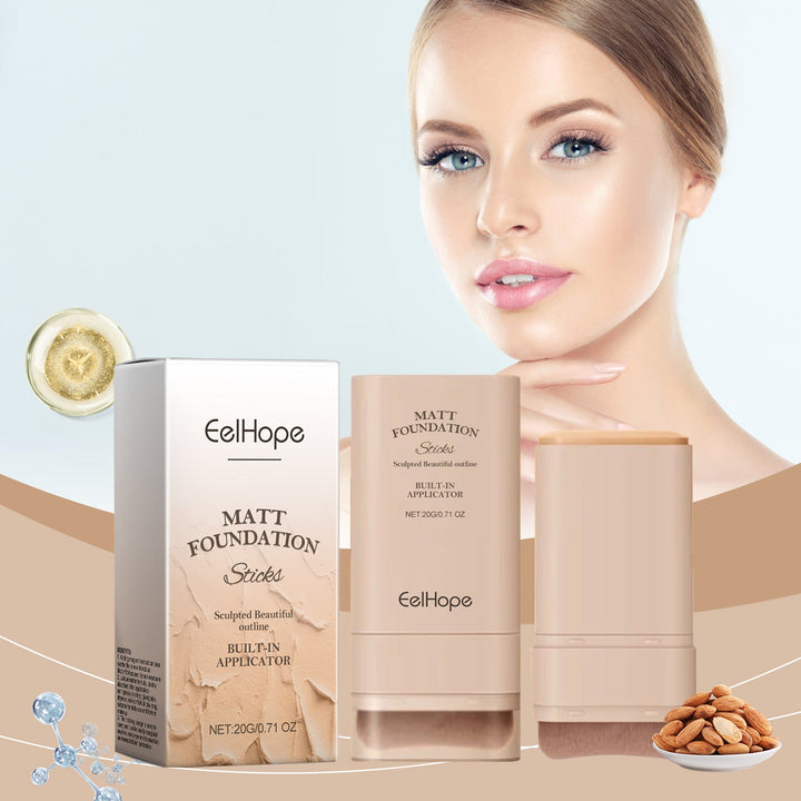 Concealer Foundation Stick With Built-In Applicator