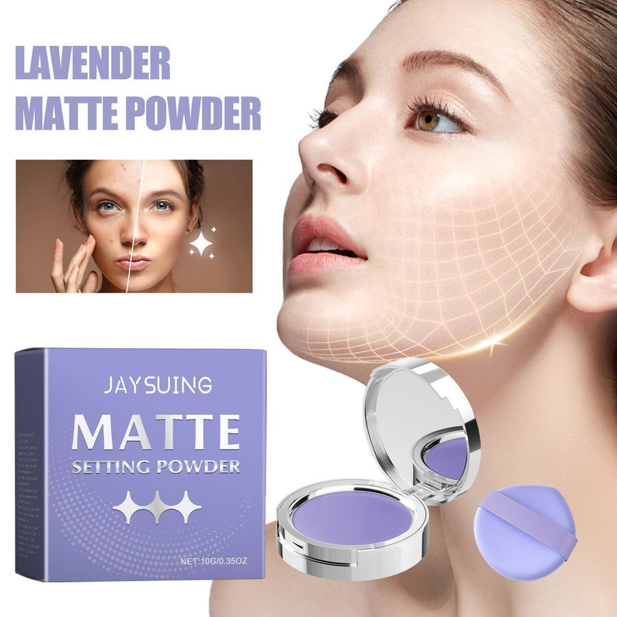 Lavender Finishing Powder for Lasting Shine Control