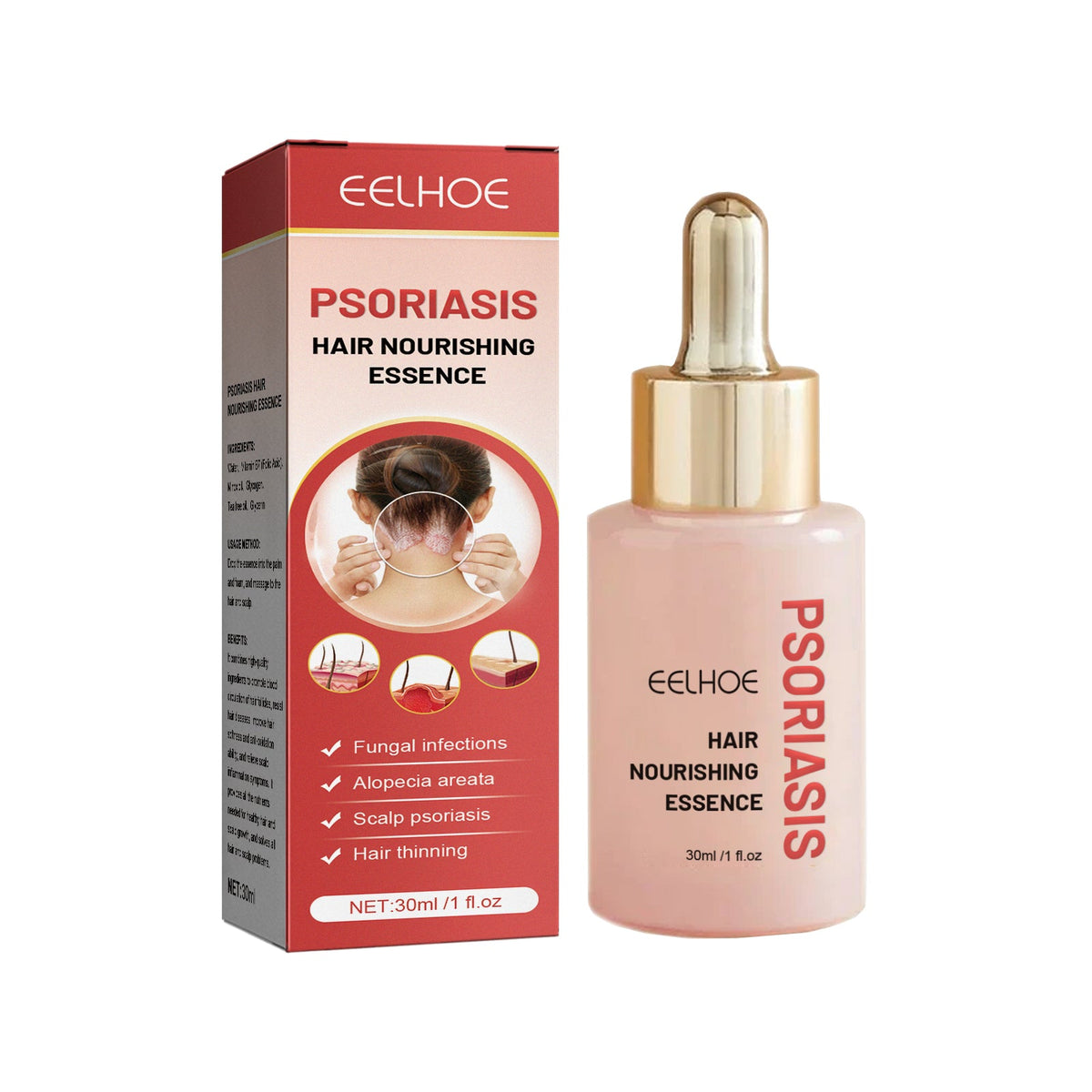 Scalp Nourishing Serum for Dandruff & Itchy Scalp