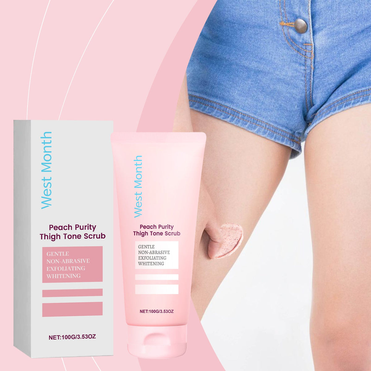 Body Brightening Scrub for Even, Soft Skin Tone