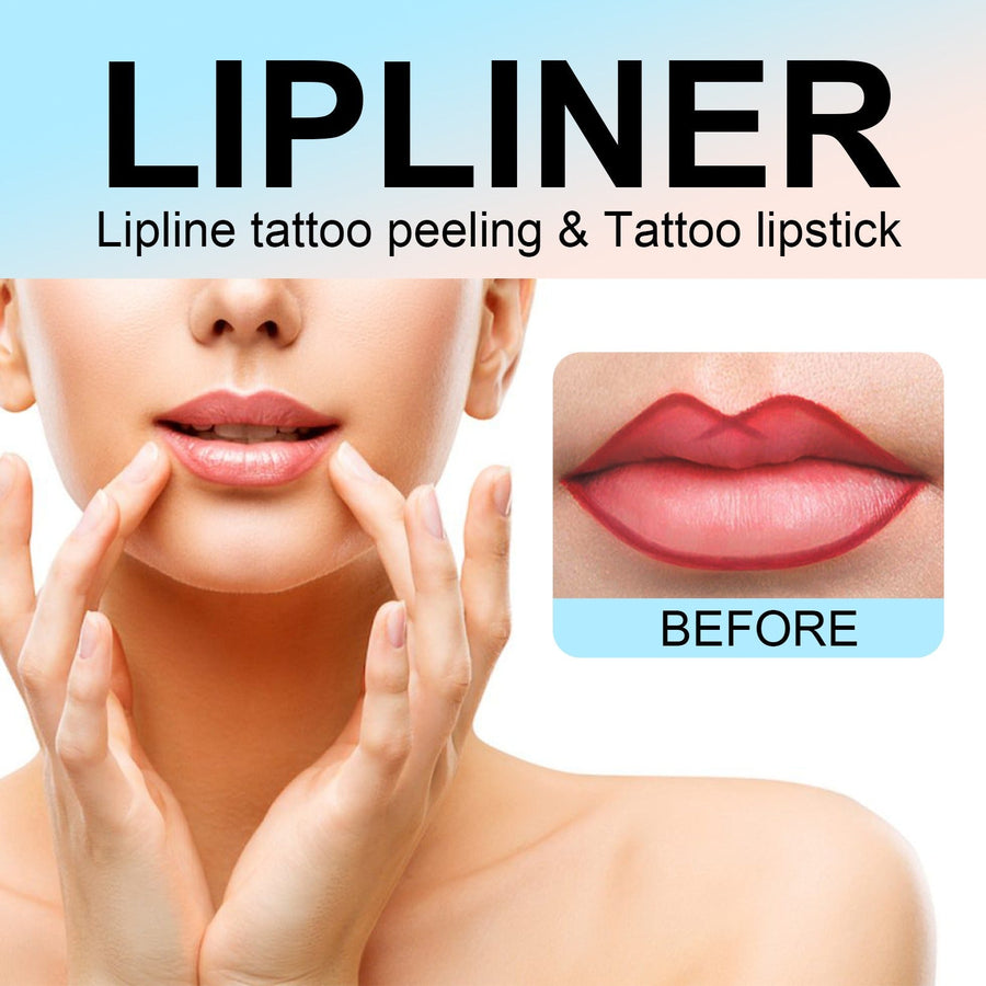 Waterproof Lip Liner Pen for Fuller-Looking Glossy Lips