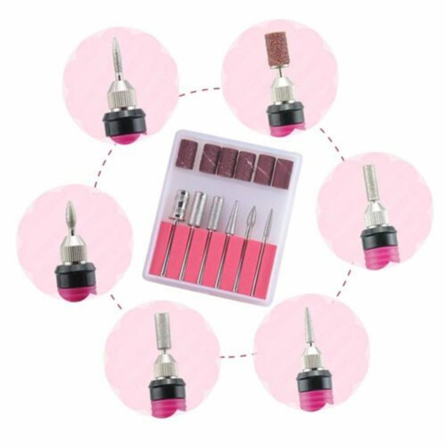 Electric Nail Drill Kit — Fast Gel Removal & Shaping