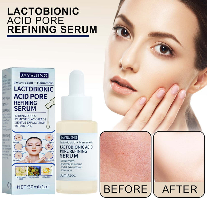 Lactobionic Acid Serum for Smoother-Looking Pores