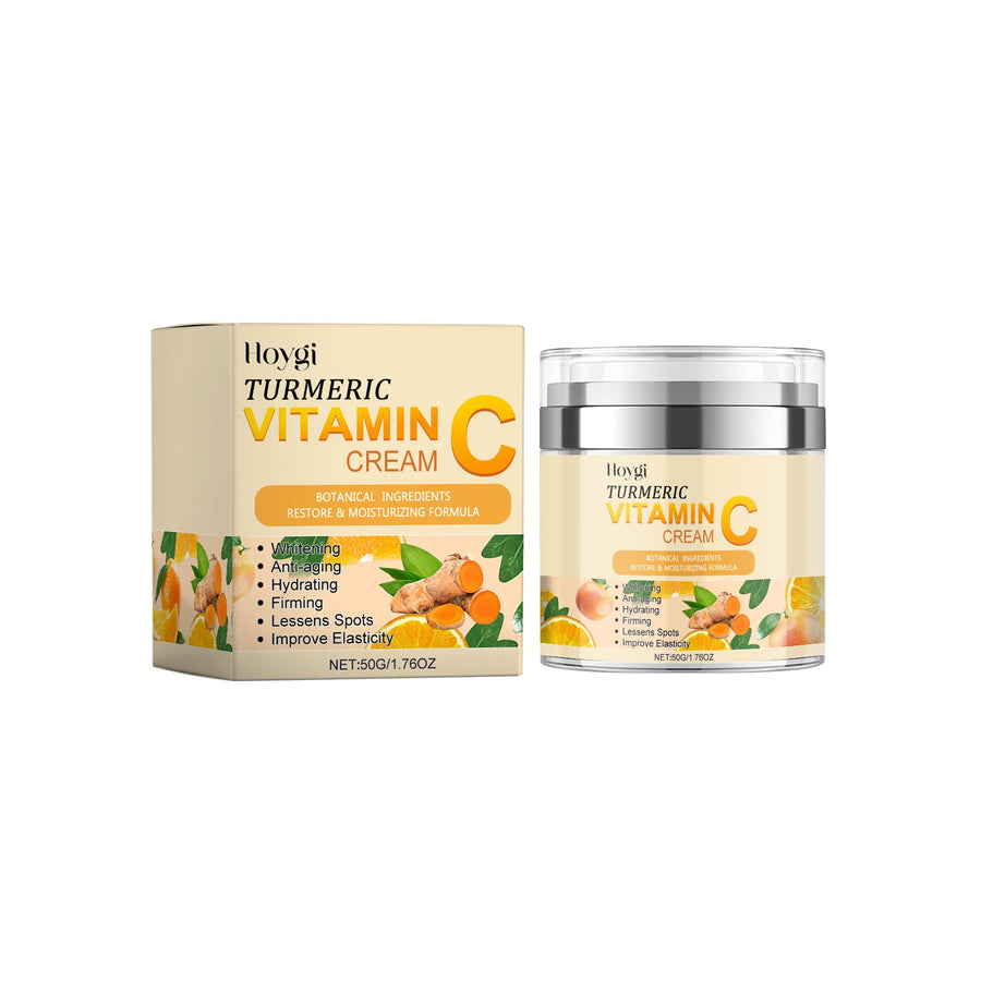 Turmeric Vitamin C Cream for Dark Spots & Uneven Tone