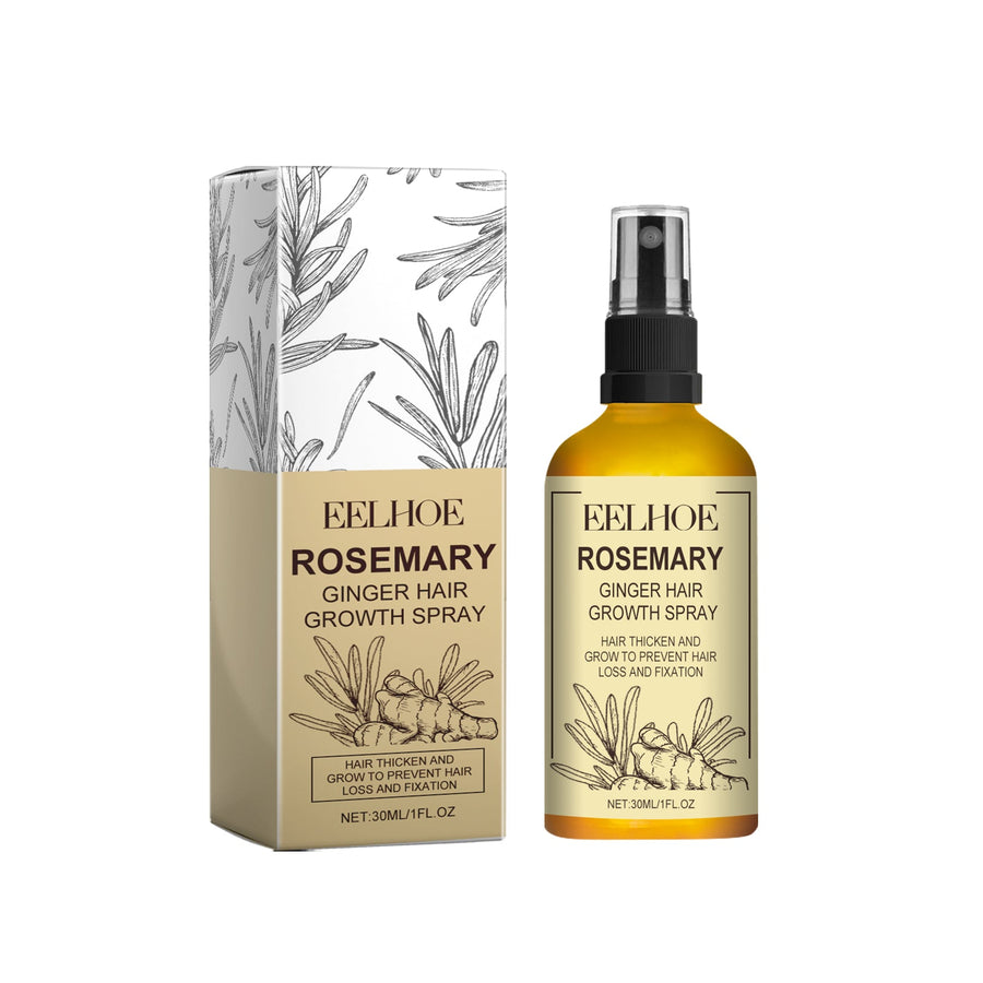 Rosemary Ginger Hair Spray for Stronger-Looking Hair
