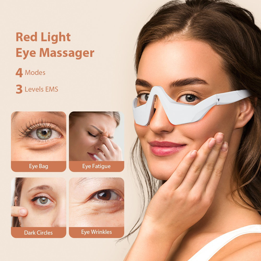 Eye Massager — Red Light & EMS Therapy for Dark Circles
