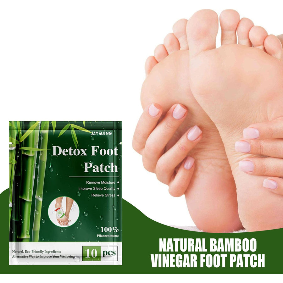 Bamboo Vinegar Foot Patches for Overnight Comfort