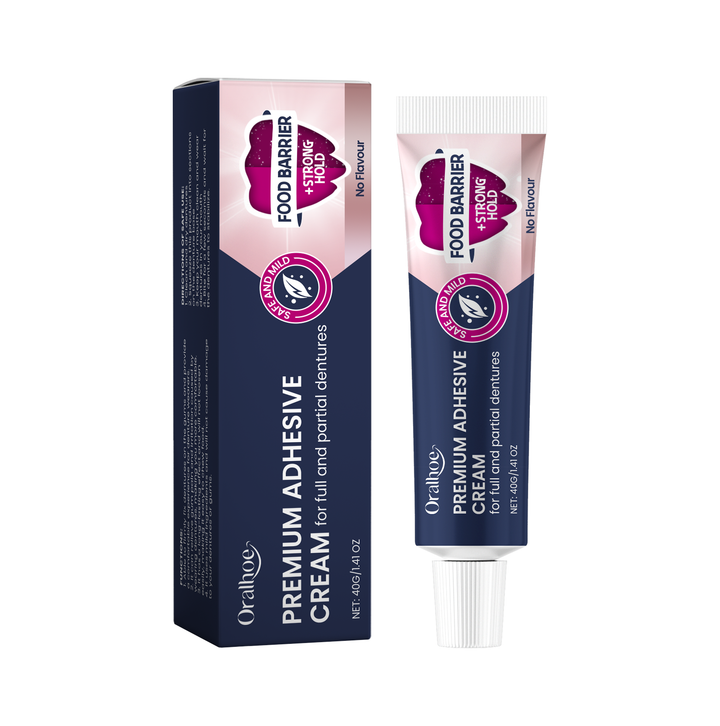 Denture Adhesive Cream – Strong Hold for Up to 4 Days