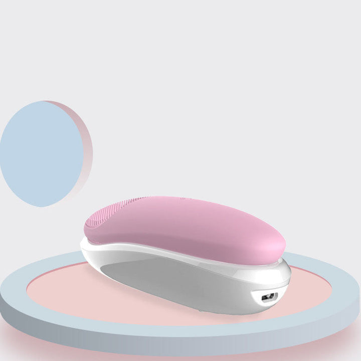 Silicone Facial Cleanser with Heating – Deep Clean & Glow