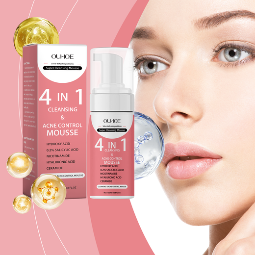 Salicylic Acid Foam Cleanser for Gentle Oil Control