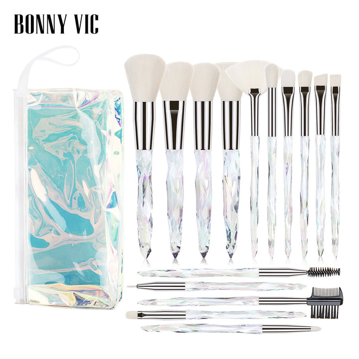 15-Piece Makeup Brush Set for Smooth, Blended Looks