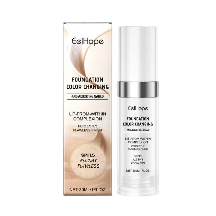 Color-Changing Foundation for a Dewy, Even Complexion