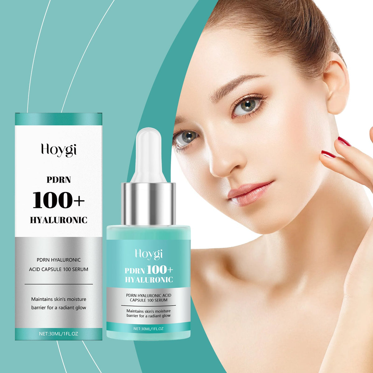 Hoygi PDRN Hyaluronic Essence for Dry, Dull Skin