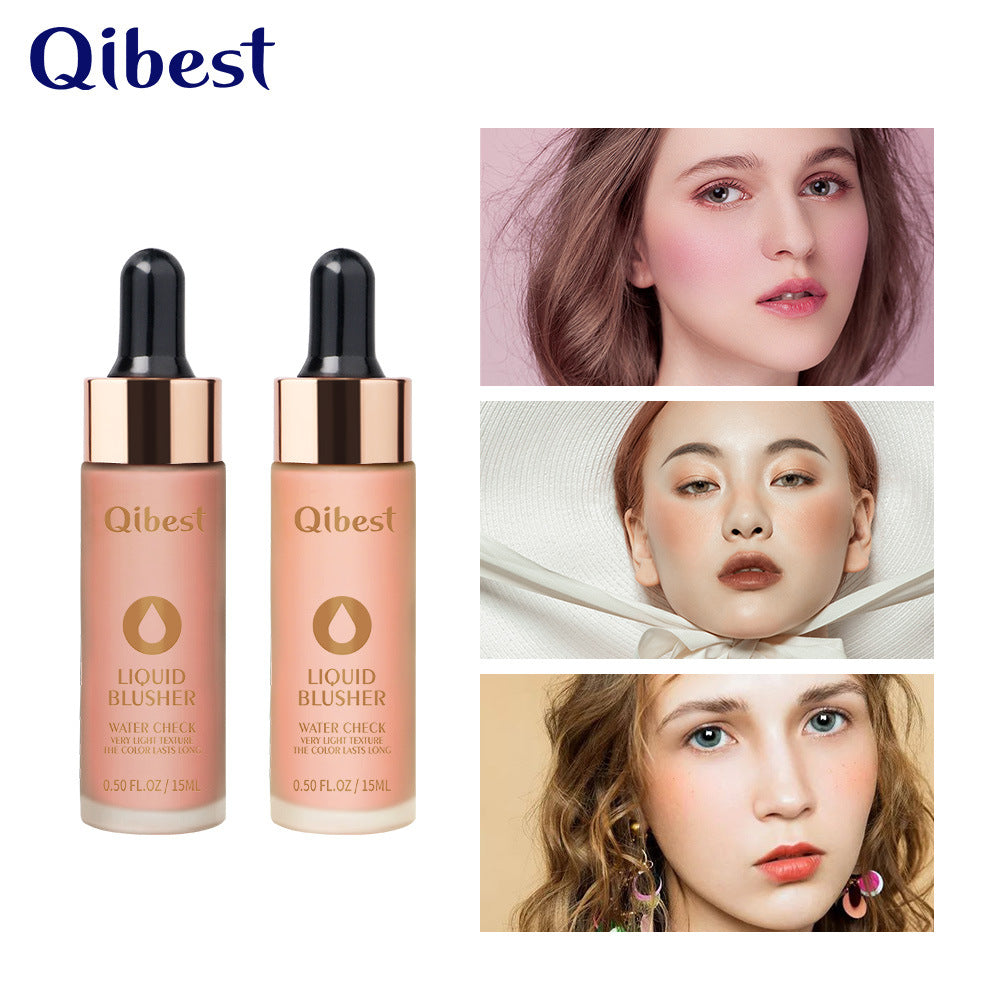 Liquid Blush Makeup for Natural, Buildable Cheek Color