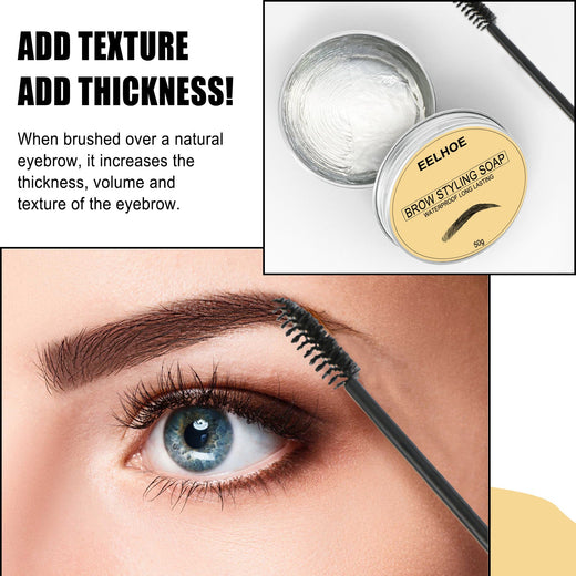 Eyebrow Styling Soap for Fuller, Natural-Looking Brows
