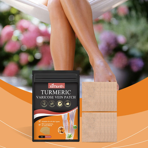 Turmeric Varicose Vein Patches — 12 Leg Care Patches