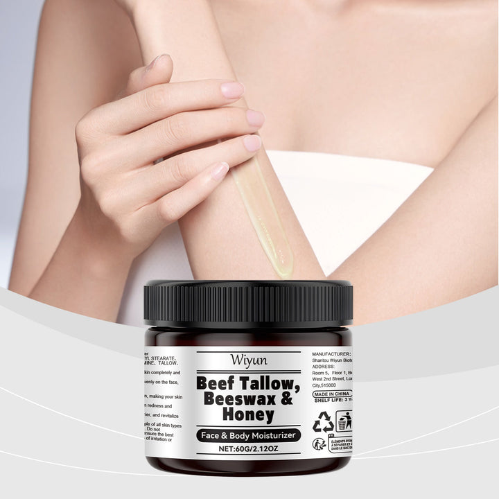 Tallow Honey Moisturizer for Dry, Sensitive Skin