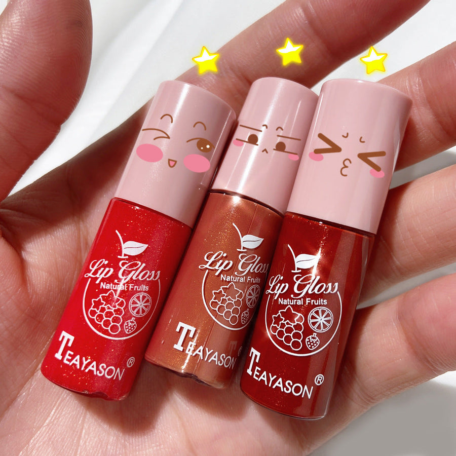 Clear Lip Gloss for Sparkling Glass-Like Lip Shine