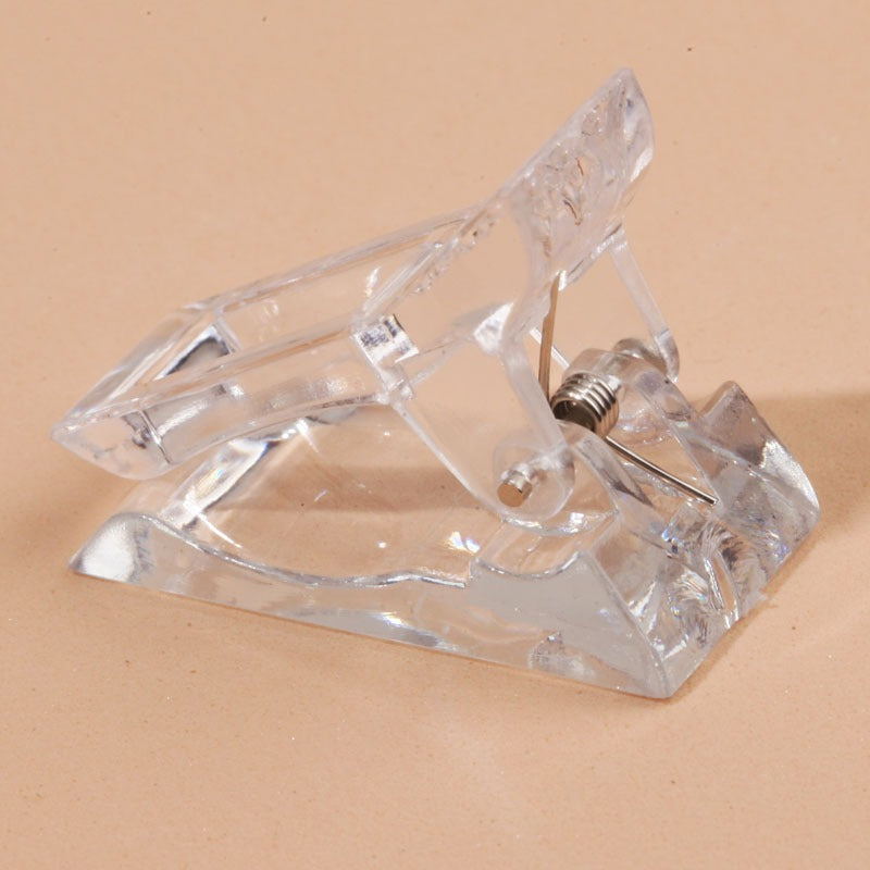 Front-facing view of nail clip with measurement annotations showing 3.6cm width, 3.6cm depth and 3cm height