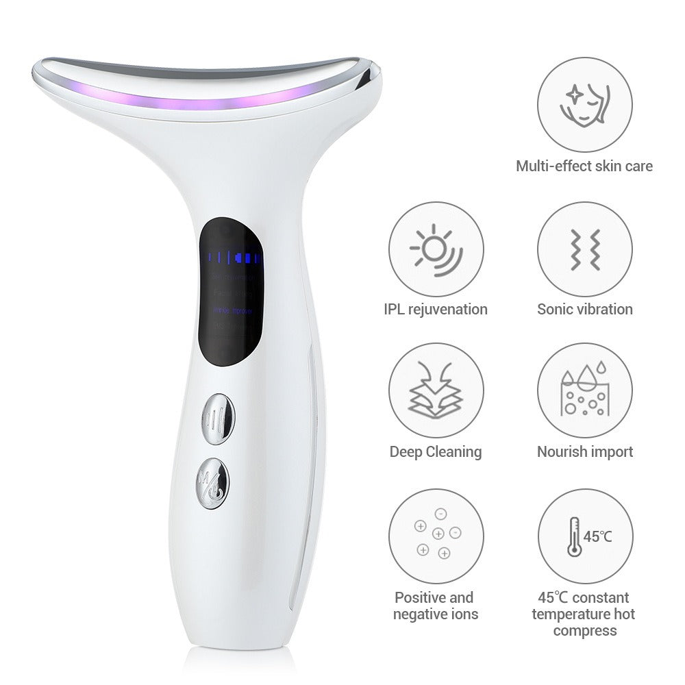 Facial Massager With LED Therapy for Firmer-Looking Skin