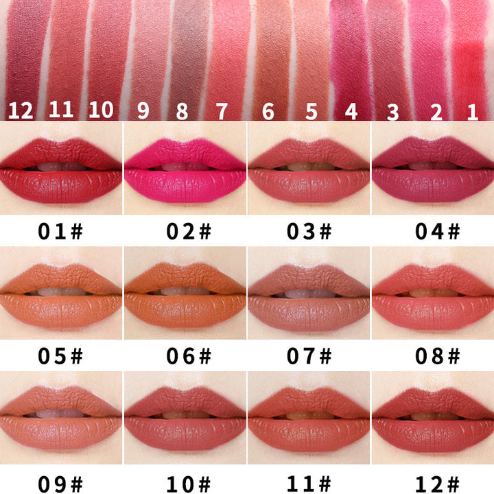 Matte Lipstick – Smooth Long-Lasting Color On The Go