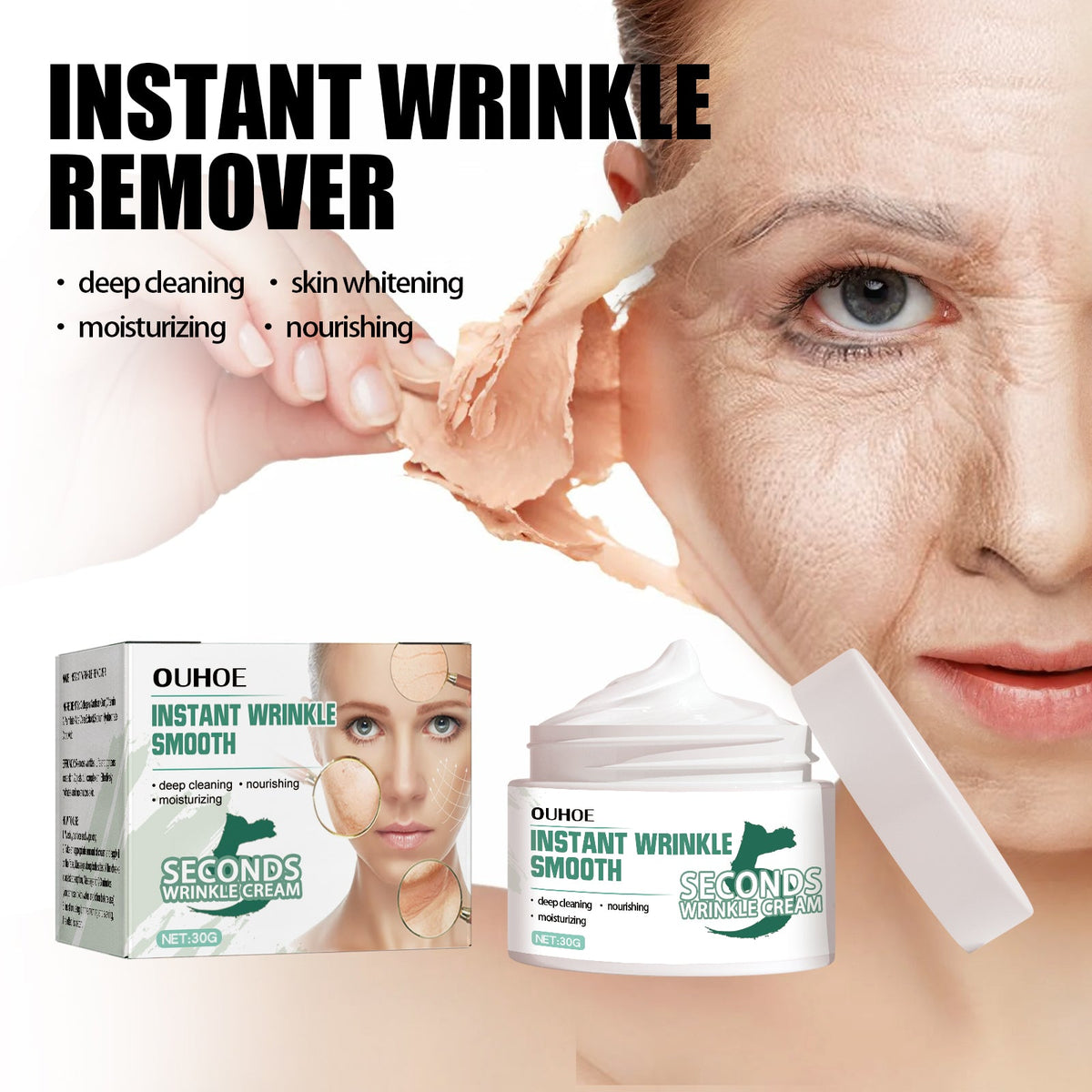 Anti-Wrinkle Cream for Instant Fine Line Smoothing